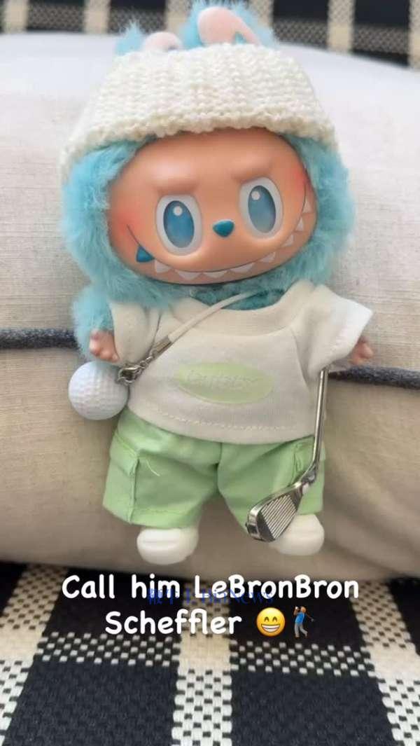 顶级带货！NBA球星詹姆斯晒拉布布玩偶